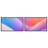 Dual monitors icon.